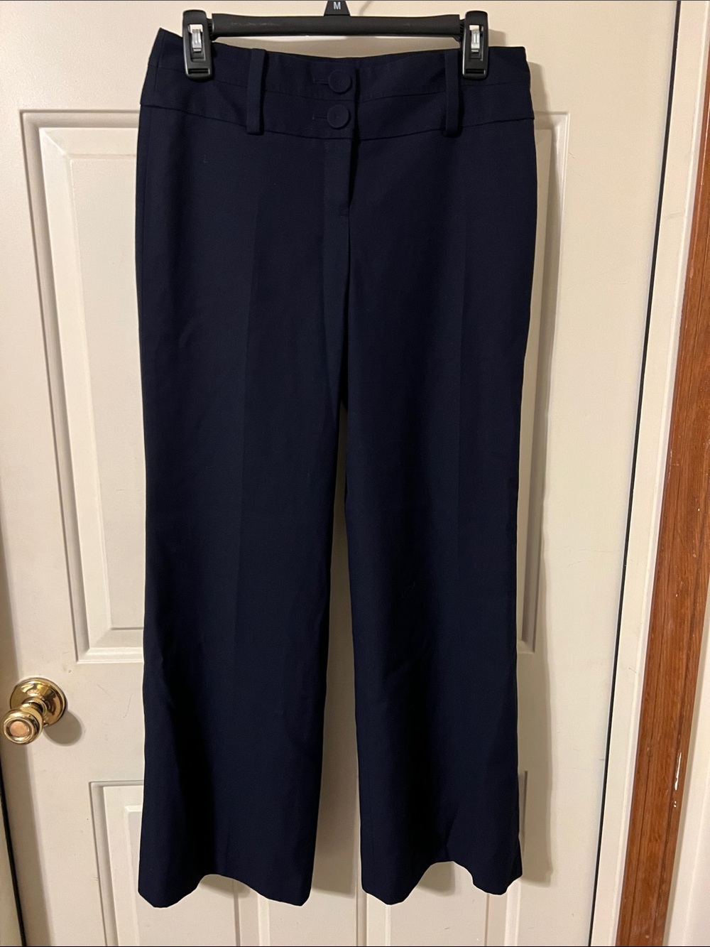 Ann Taylor Black Signature Fit Trousers
